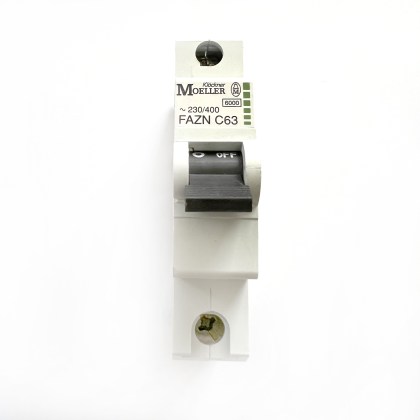 Moeller Faz FAZN-C63 C63 63A 63 Amp MCB Circuit Breaker Type C